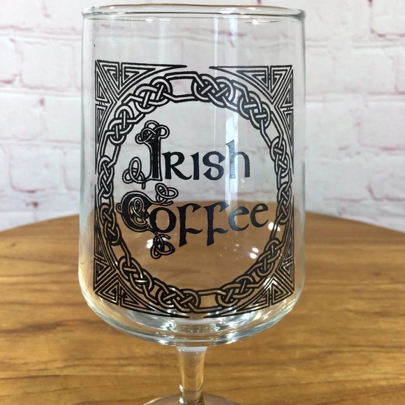 Vintage Irish Coffee Glasses - Set of 4 - Picture 7 of 8